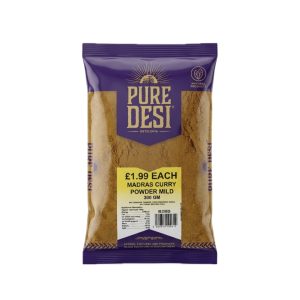 MADRAS CURRY POWDER MILD – 15 X 300 – RRP 1.99