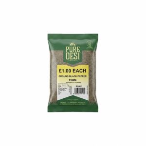 GROUND BLACK PEPPER – 15 X 75 – RRP 1.00