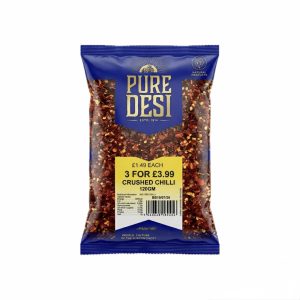 CRUSHED CHILLIES – 10 X 300g – RRP 2 FOR £5.00