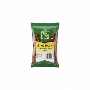 CRUSHED CHILLIES – 20 X 75g – RRP £1.00