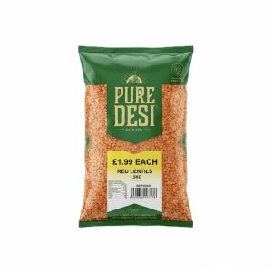 RED LENTILS – 10 X 1500 – RRP 1.99 R26