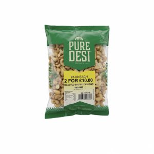 ROASTED SALTED CASHEWS – 10 X 400 – RRP 2 FOR 10.00