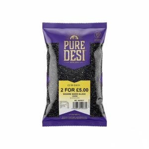 SESAME SEEDS BLACK- 15 X 300g – RRP 2 FOR £5.00